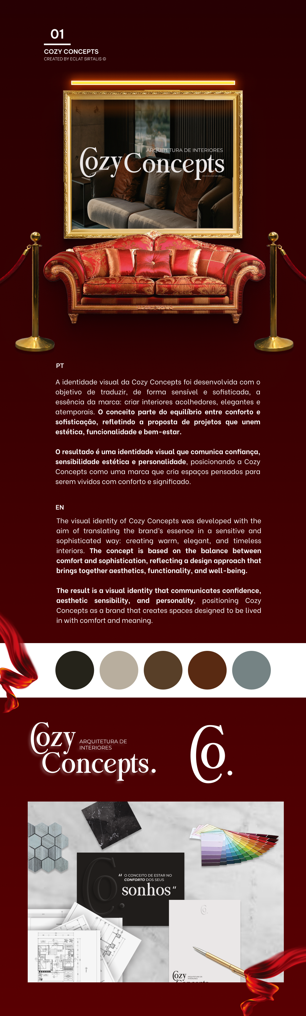cozy concepty - web